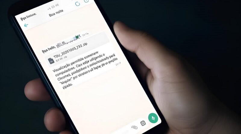Polícia Civil alerta sobre golpes virtuais com links e arquivos ZIP