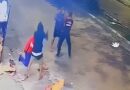 VÍDEO: Dono de comércio e funcionário são agredidos a coronhada durante assalto