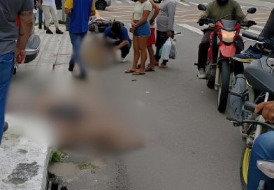 Acidente grave na Avenida Silves deixa um morto e um ferido em Manaus