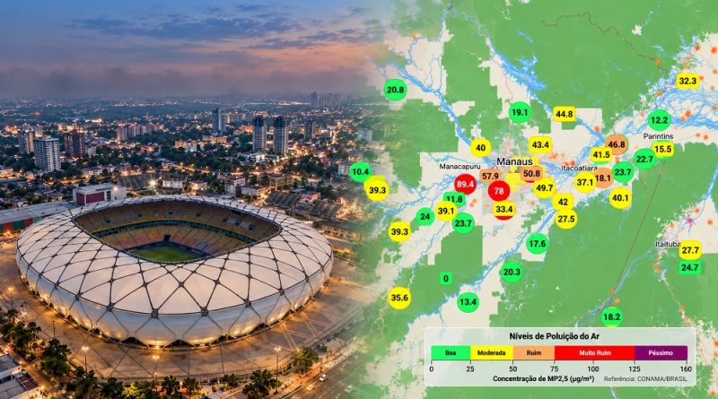 Qualidade do ar melhora em Manaus após 11 dias de fumaça provocada por queimadas
