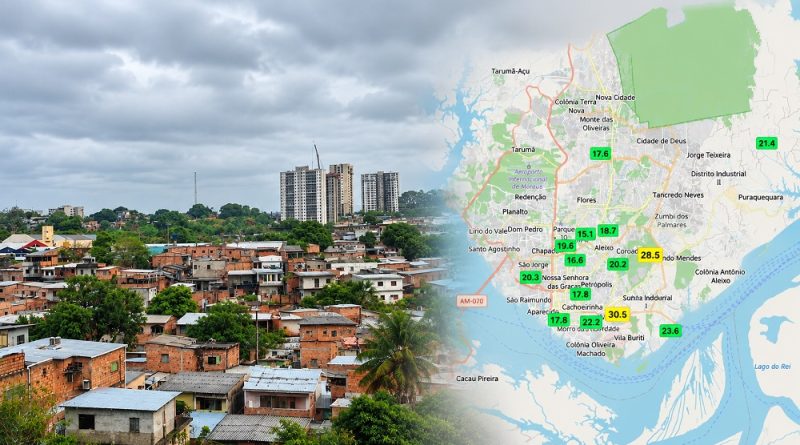 Depois de forte chuva, monitoramento aponta qualidade do ar boa em Manaus Depois de forte chuva, monitoramento aponta qualidade do ar boa em Manaus