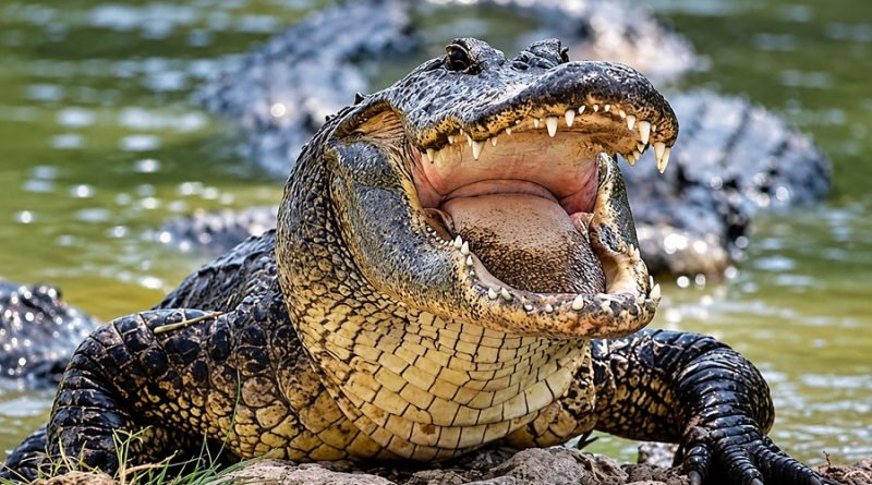 Criança é mordida por jacaré e recebe atendimento do Samu no interior do Amazonas Criança é mordida por jacaré e recebe atendimento do Samu no interior do Amazonas