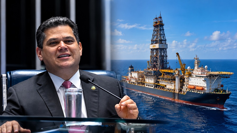 Região: Terceira descoberta de petróleo no Amapá anima Davi Alcolumbre e reforça potencial da região