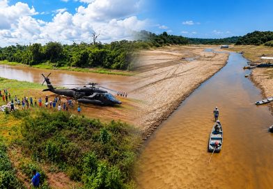 Mais de 100 mil famílias são afetadas pela seca no Amazonas; 40 cidades estão em emergência
