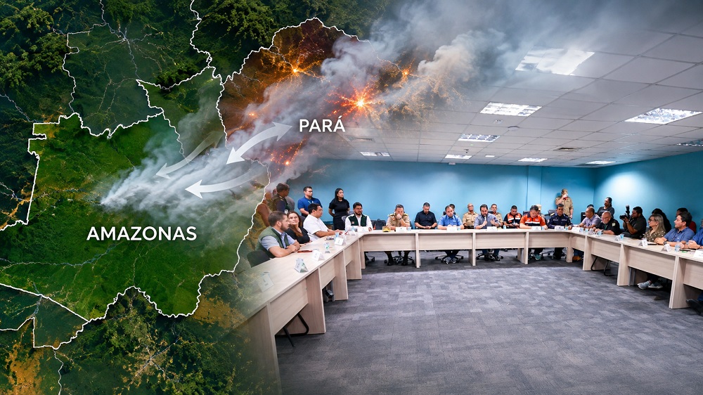 Fique por dentro: Fumaça do Pará chega a Manaus e preocupa autoridades do Amazonas