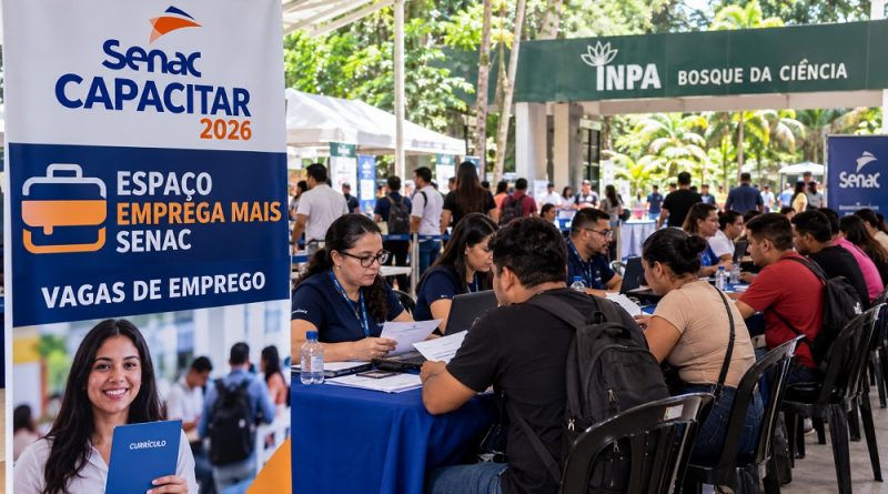 Manaus oferece mais de 700 vagas de emprego em ação gratuita; saiba como participar