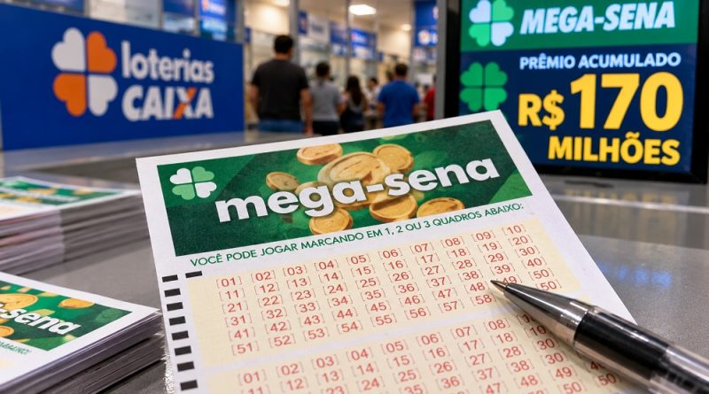 Mega-Sena sorteia prêmio acumulado de R$ 170 milhões neste domingo (18) Mega-Sena sorteia prêmio acumulado de R$ 170 milhões neste domingo (18)