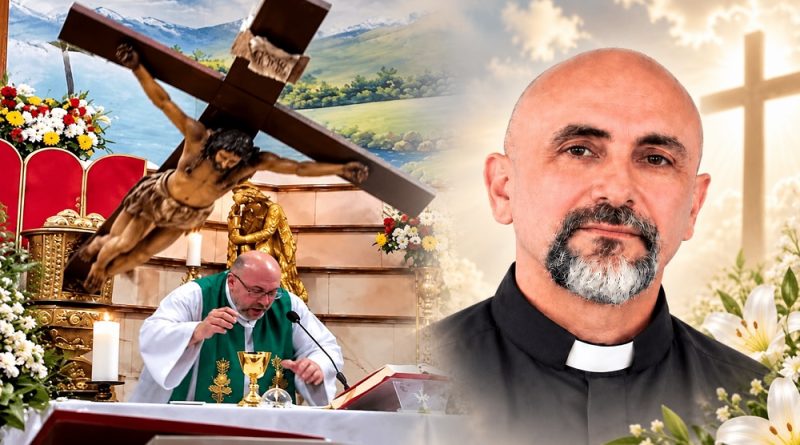 Tragédia durante missa: padre morre após cruz de madeira cair sobre sua cabeça