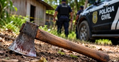 Homem é morto a golpes de machado e próprio filho é apontado como suspeito no Amazonas