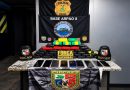 Cão farejador encontra 41 tabletes de suposta cocaína escondidos em barco no Amazonas