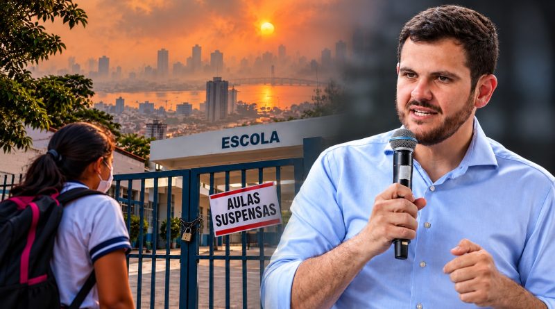 Fumaça em Manaus faz prefeitura manter suspensão das aulas presenciais nesta segunda (19)