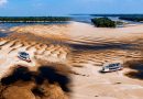Seca do Rio Negro revela imensos bancos de areia e transforma paisagem em Novo Airão