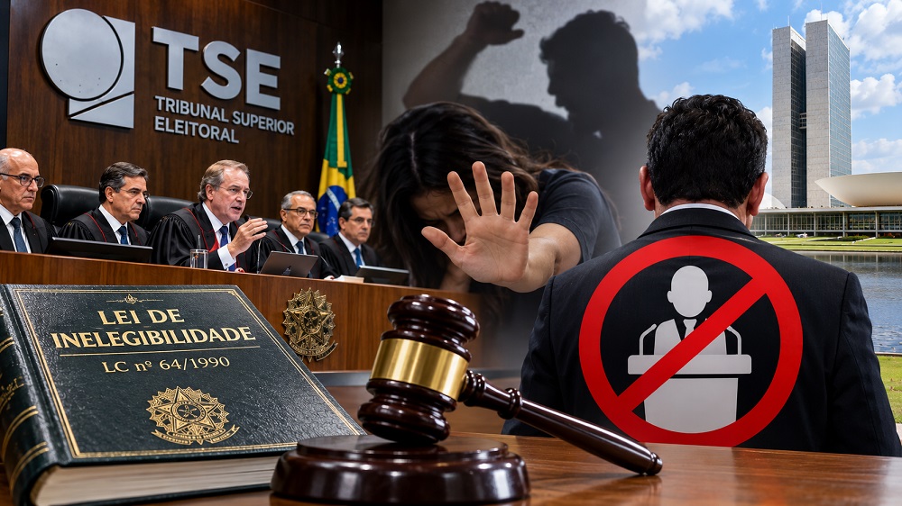 Fique por dentro: TSE barra candidatura de condenado por agredir mulher e pede mudança na Lei de Inelegibilidade